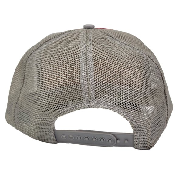 Chevrolet CHEVY TRUCKS Vintage Snapback Trucker Cap Baseball Hat Red Gray OSFA - Picture 4 of 7